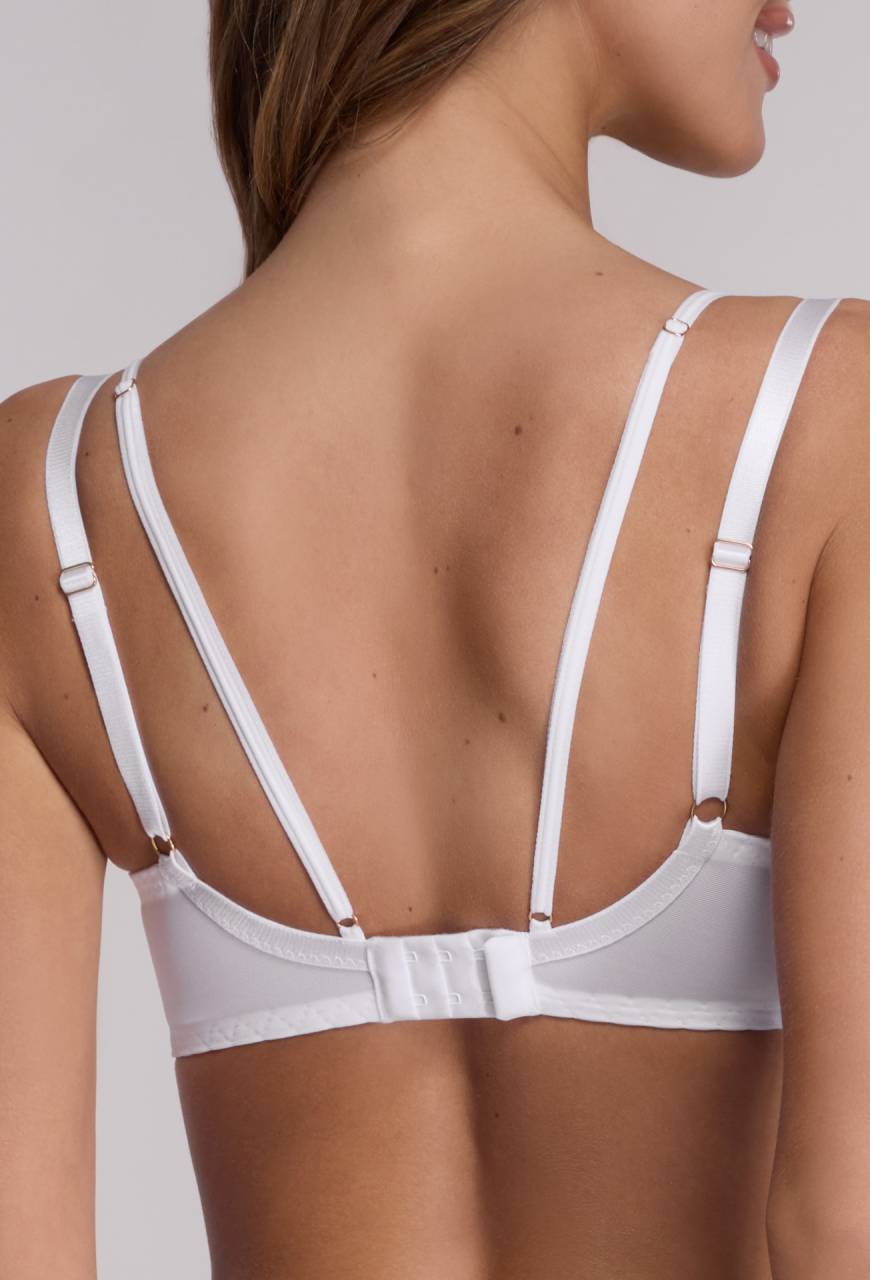 AV 2198 Semi Soft White Bra