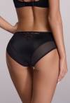 Figi z haftem i tiulem -  AV 2198 BLACK