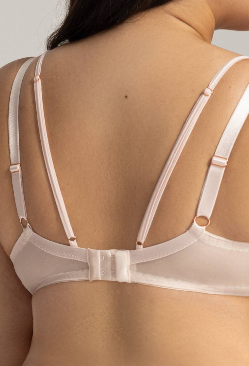 Biustonosz Semi Soft AV 2163 Powdery pudrowa bielizna na wiosnę i lato