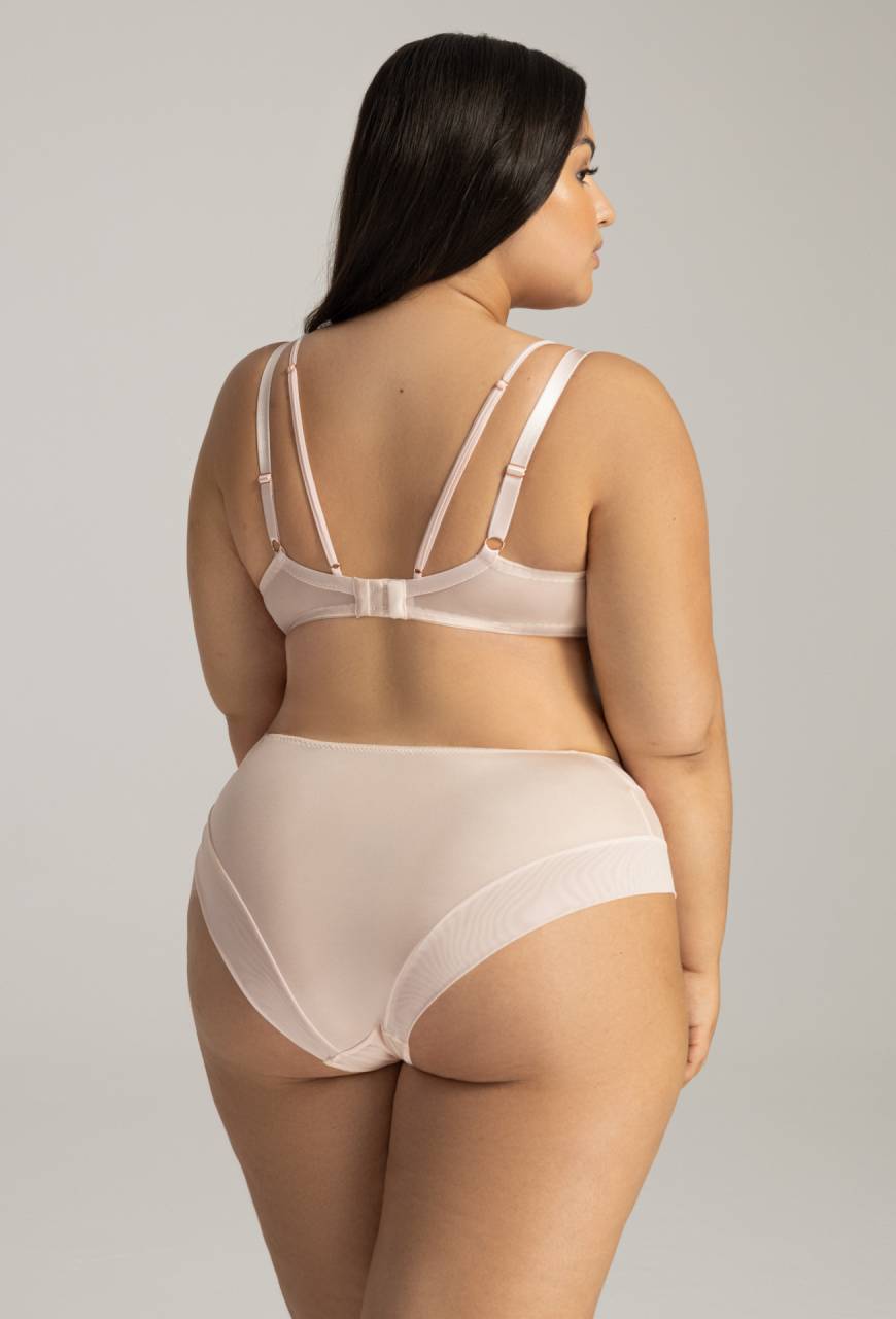 Biustonosz Semi Soft AV 2163 Powdery pudrowa bielizna na wiosnę i lato