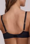 AV 2200 Black soft – koronkowy biustonosz z transparentnymi miseczkami