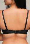 AV 2202 Push Up Black Bra