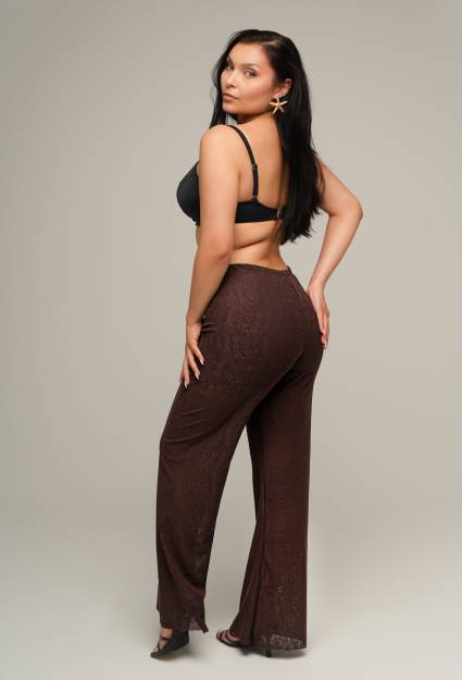 Spodnie 001 Chocolate Brown