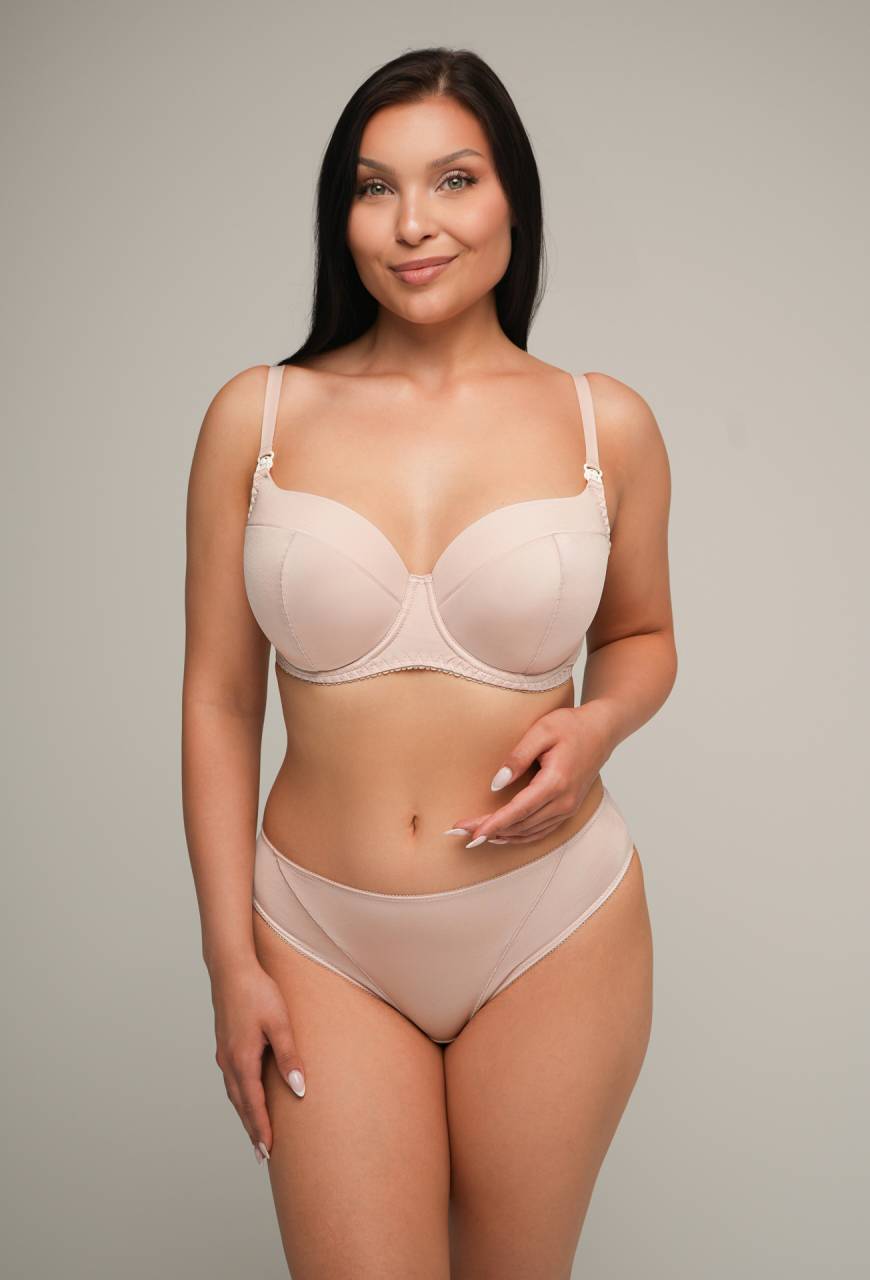 Biustonosz do karmienia AVA 2203 Mama Full Cup Beżowy