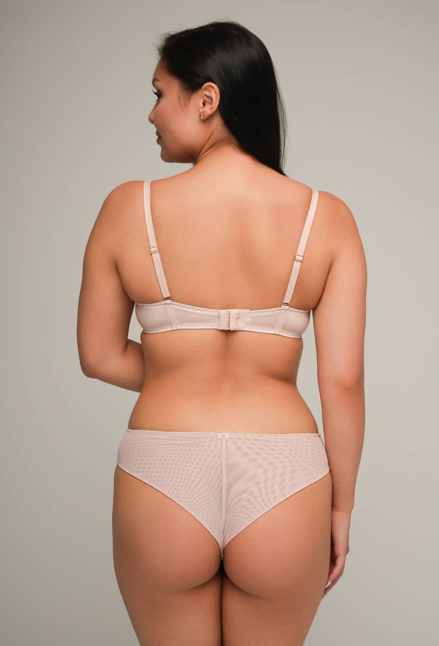 AV 2202 Push Up Beige Bra