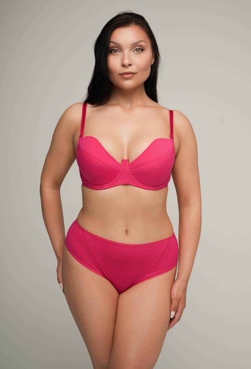 AV 2204 Push Up Fuchsia Bra
