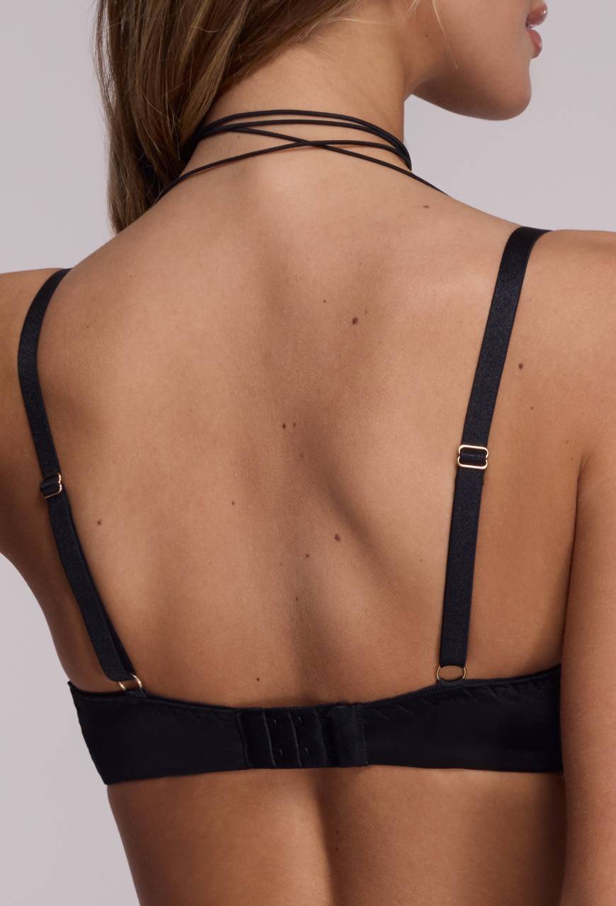 AV 2176 Push Up Bra Black
