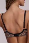 Biustonosz AV 2191 Rebel – push-up z tygrysim printem