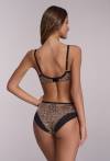 Biustonosz AV 2191 Rebel – push-up z tygrysim printem