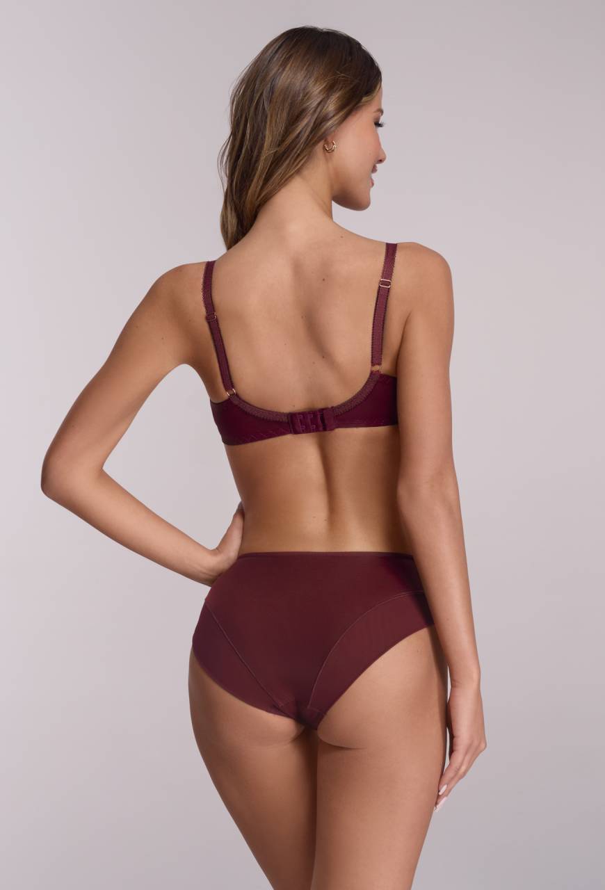 Biustonosz AV 2197 Soft Wine – Elegancja i Komfort