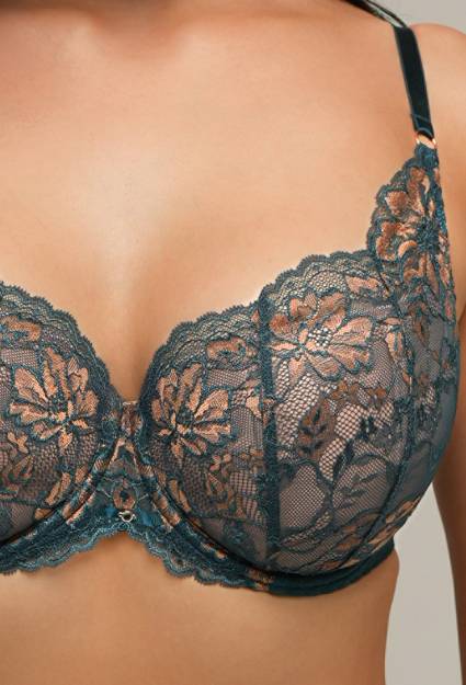 AV 2205 Push Up Balconette Azure Bra