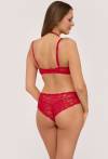 Biustonosz AV 2176 Barbados Push-Up – koronkowy i modelujący