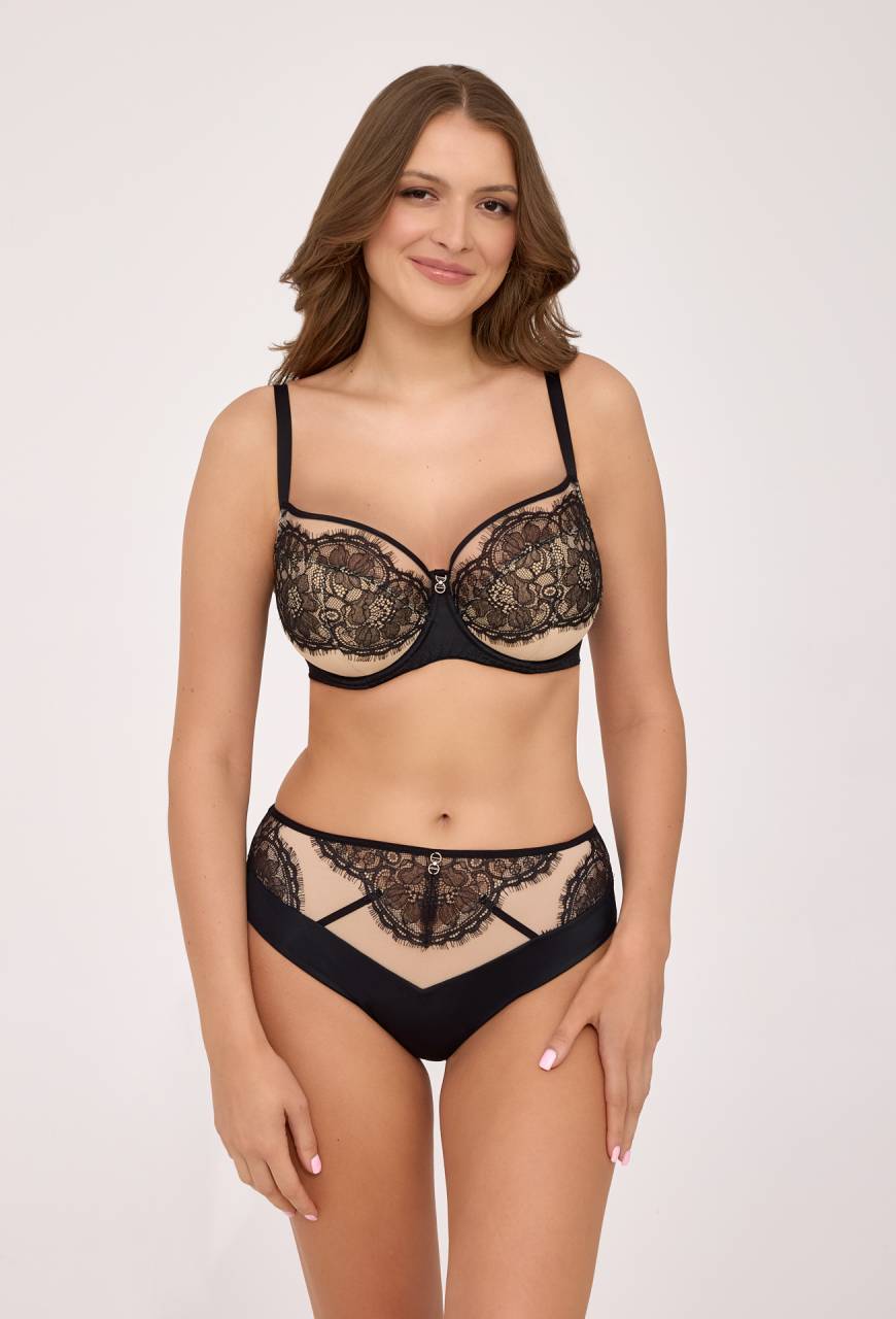 Figi AV 2230 Black – elegancja i komfort w koronkowym wydaniu
