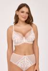 Biustonosz AV 2247 Nude Pink – kwiatowa koronka, perfekcyjne podtrzymanie
