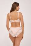 Figi AV 2247 Nude Pink – koronkowe, eleganckie, wysoki komfort