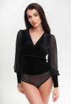 Velour body 026 Black