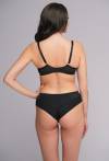 Biustonosz AV 2256 Black – elegancki biustonosz half cup z koronką